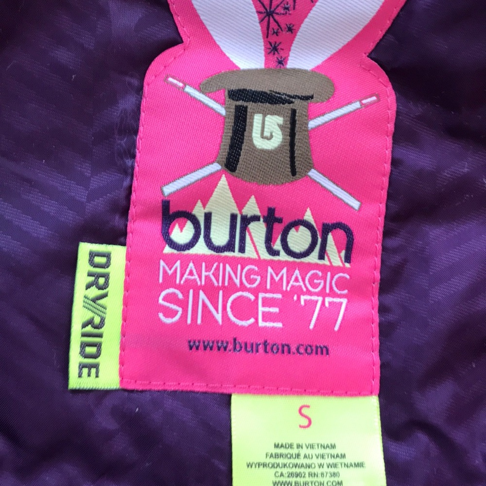 Burton Dry Ride parka. - Picture 4 of 8